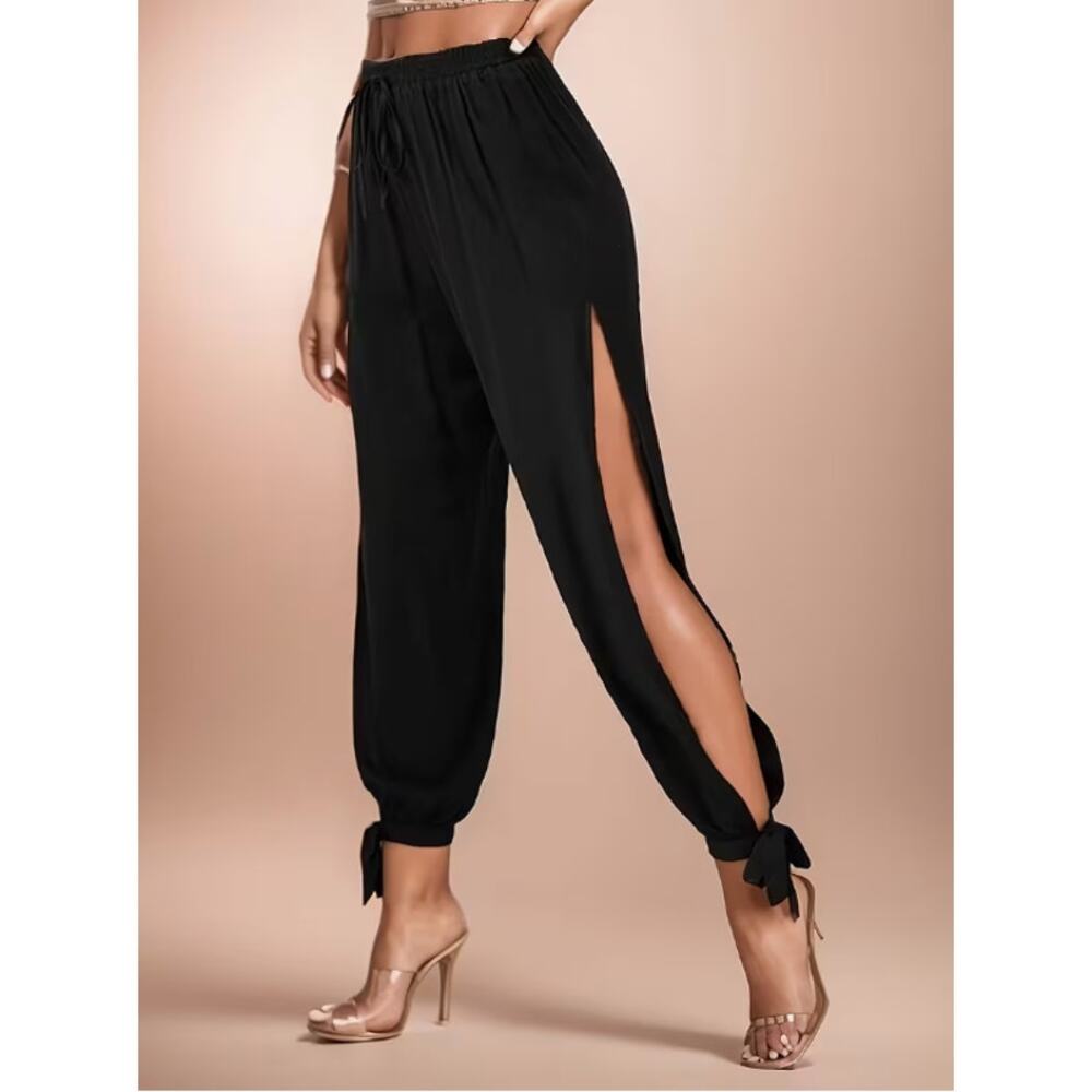 Lazy Relaxed High-Waisted Lantern Pants for Women